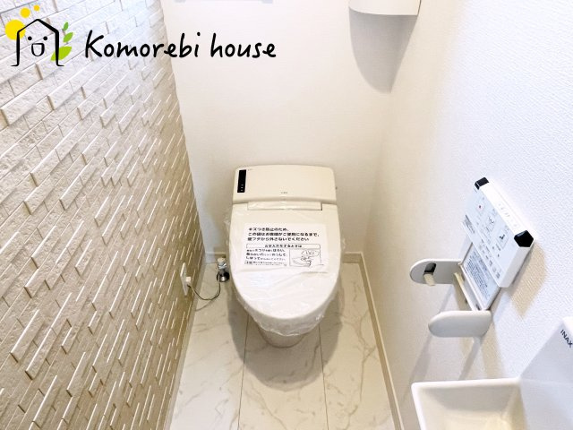 さいたま市北区奈良町　2期　新築一戸建て　グランドパティオ　のトイレ|トイレも気になるポイント