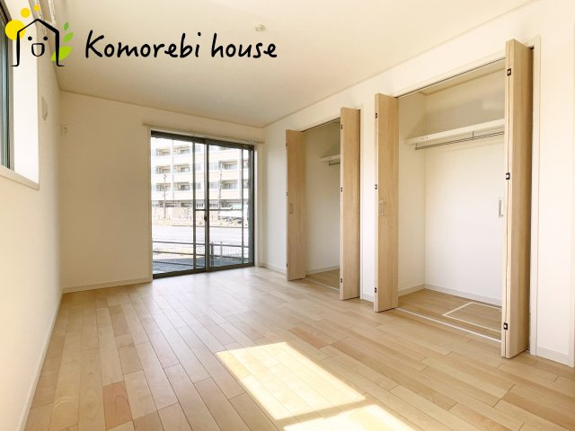 さいたま市北区奈良町　2期　新築一戸建て　グランドパティオ　の寝室|寝室です