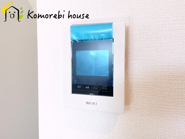さいたま市北区奈良町　2期　新築一戸建て　グランドパティオ　の防犯設備|モニター付インターホンです