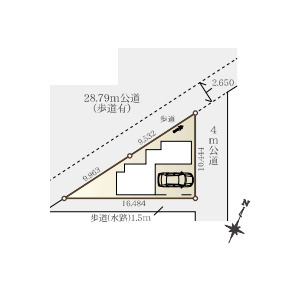 さいたま市北区奈良町　2期　新築一戸建て　グランドパティオ　の区画図