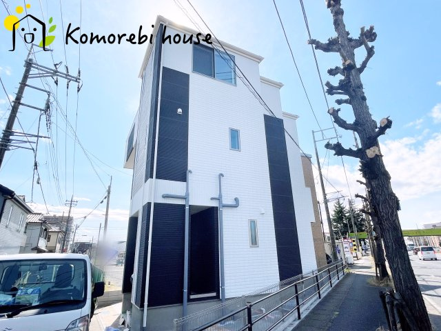 さいたま市北区奈良町　2期　新築一戸建て　グランドパティオ　の外観|建物外観を気になさる方へ、見た目の良い物件です