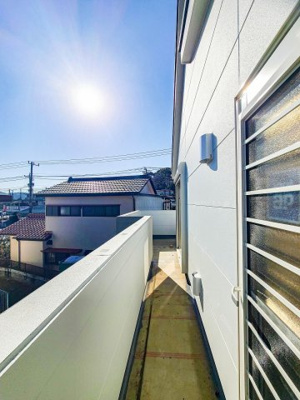 【バルコニー】 | 藤沢市川名 新築戸建 全1棟