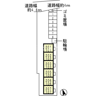 【区画図】 | ハイツサーティーン