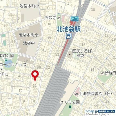 【地図】 | Ｖｅｒｏｎａ池袋本町Ｌｕｓｓｏ |  