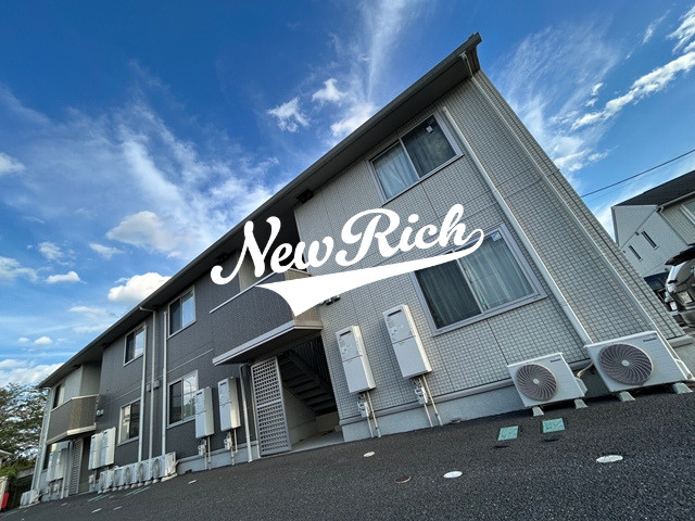 伊勢崎市赤堀今井町２丁目のアパートの外観