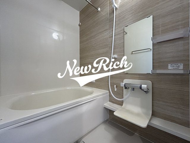 伊勢崎市赤堀今井町２丁目のアパートの浴室