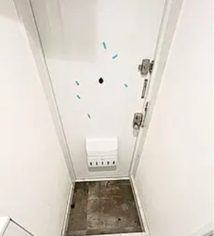 エクセル東山　駅近　管理費0　バルコニーの玄関