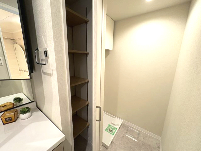 セントラル三田のランドリースペース