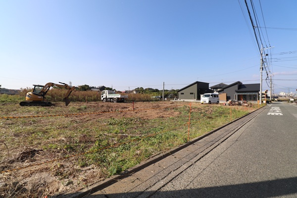 高良内分譲地4号地の外観