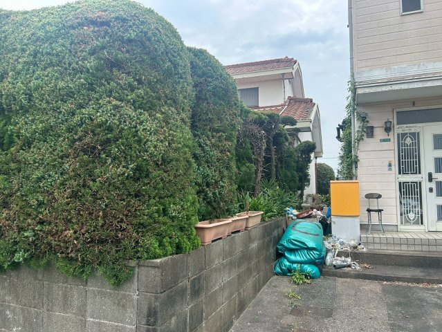 久留米市小森野　売り土地の外観