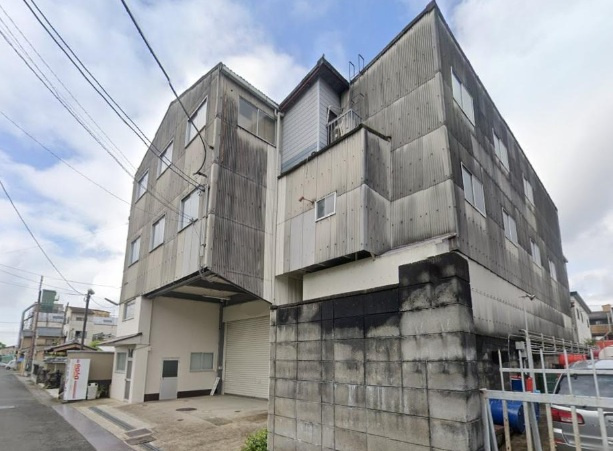 吉祥院流作町倉庫・工場の外観