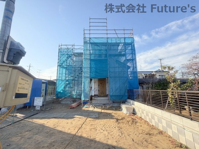 三郷市戸ケ崎　新築戸建　全2棟　A号棟の外観|八潮駅・金町駅までバス便がありアクセス良好！バス停歩1分