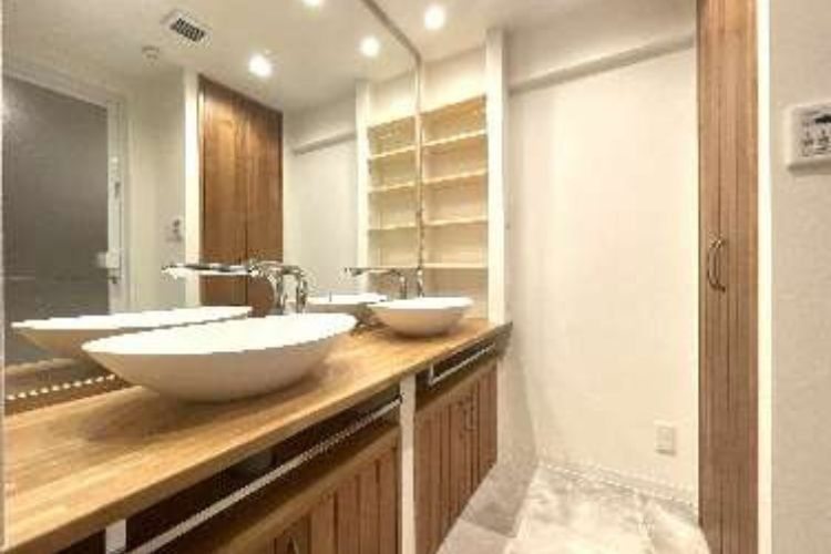 サンクレスト茅場町の洗面所