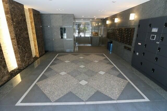 ルーブル大島弐番館のロビー