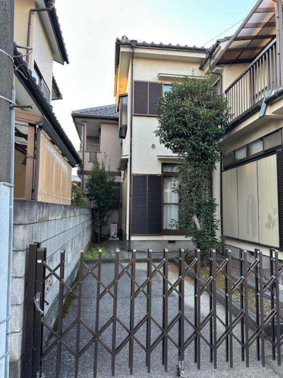 野火止戸建の庭