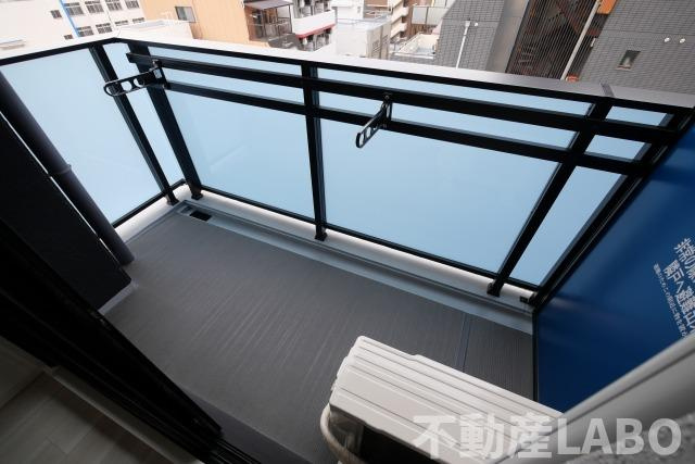 S-RESIDENCE難波大国町dominaのバルコニー