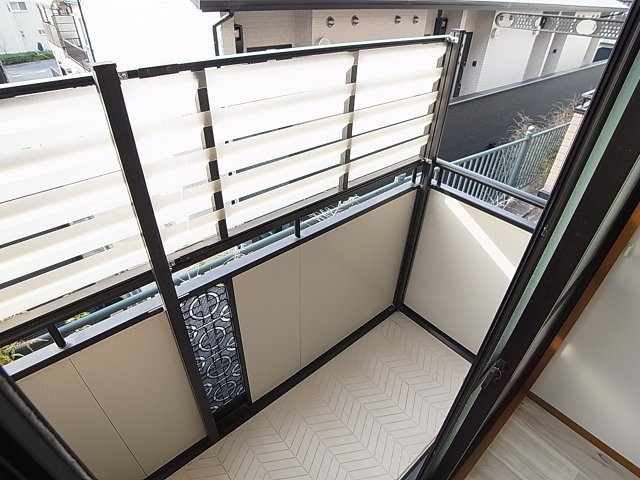 エスポワールのバルコニー|日当たりのとっても良いバルコニー
