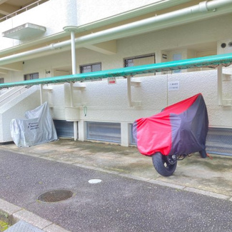 【駐車場】 | 阪急逆瀬台アヴェルデ４番館 | バイク置場