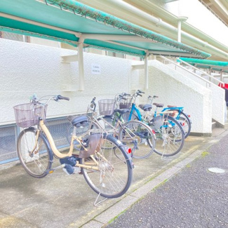 【駐輪場】 | 阪急逆瀬台アヴェルデ４番館 | 自転車置き場