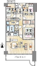 阪急逆瀬台アヴェルデ３番館の画像