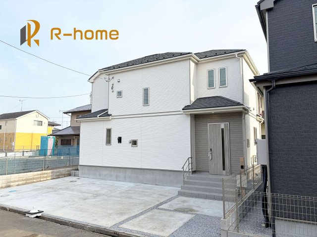 土浦市乙戸南3丁目　新築戸建て　B号棟の外観|ご予約を頂ければ、『平日』はもちろん『早朝』や『夜間』もご見学可能です♪お気軽にお申し付けください♪