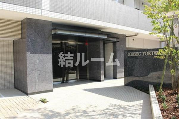 板橋区常盤台１丁目の賃貸マンションのエントランス