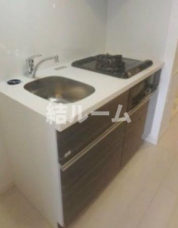 板橋区常盤台１丁目の賃貸マンションのキッチン