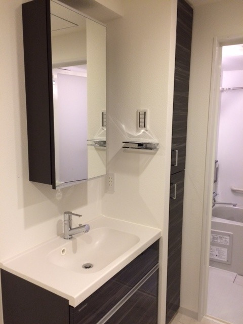 板橋区常盤台１丁目の賃貸マンションの洗面所