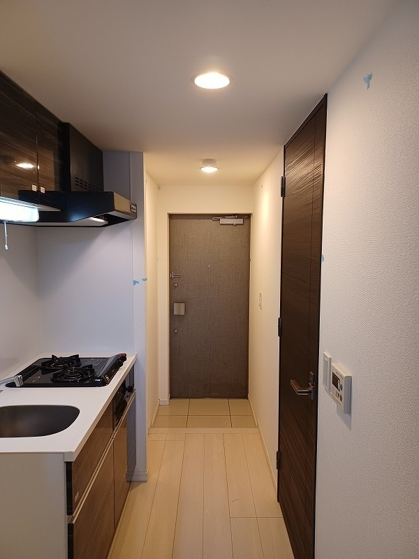 板橋区常盤台１丁目の賃貸マンションの玄関