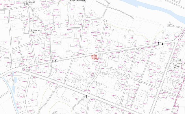 【土地図】 | 都城市高城町桜木　230万円