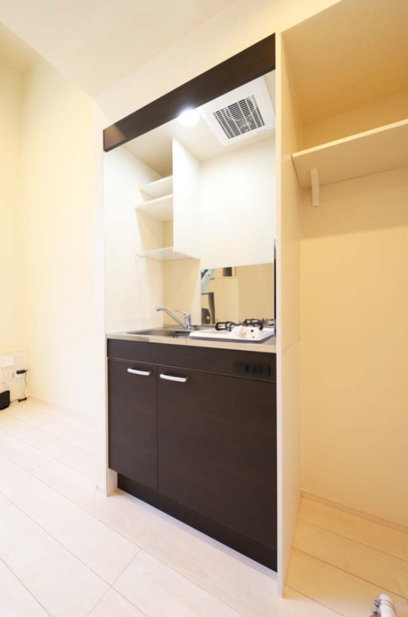 板橋区前野町２丁目のアパートのキッチン