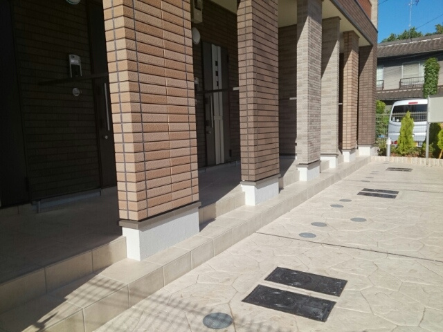 グランツ　サータァのエントランス