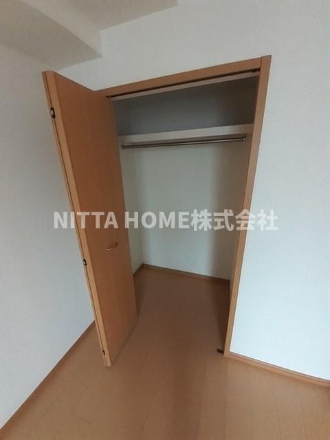 アルメールＢの収納|大きな収納スペースも魅力的＊