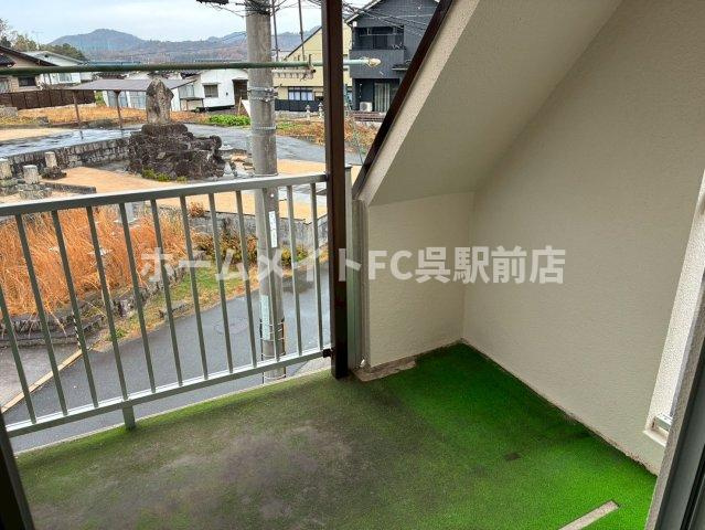 焼山中央3丁目貸家のバルコニー