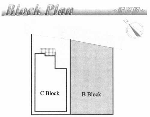 茅ヶ崎市今宿　新築戸建全２棟　C棟の区画図