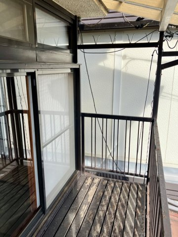 佐須町戸建のバルコニー