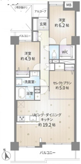【間取り】 | レールシティ津田沼