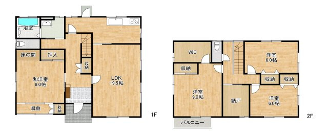 仙台市太白区柳生５丁目の間取り