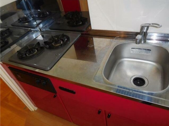 Branche用賀　礼金0　二面採光　宅配BOXのキッチン