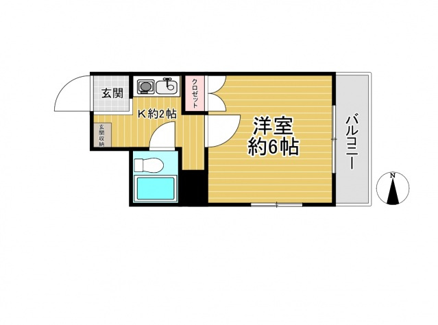 エステート小谷の間取り