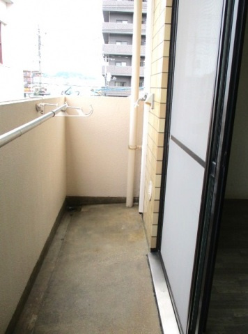 エステート小谷のバルコニー