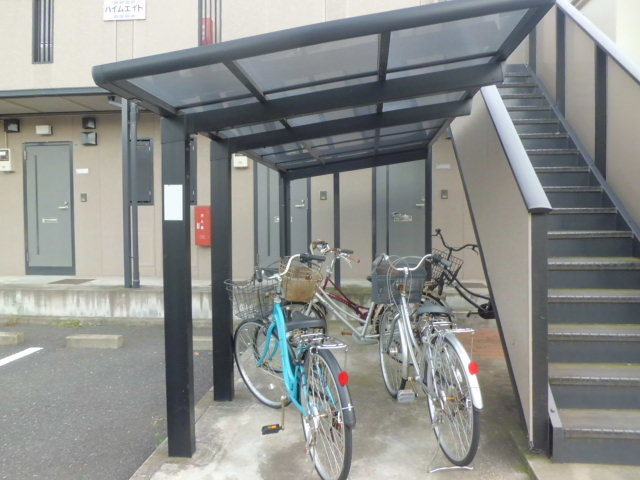 ハイム　エイトのその他共用部分|屋根付き駐輪場