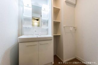 【洗面所】 | ヴェル・ドミールＫ | 忙しい朝には欠かせない洗面所です