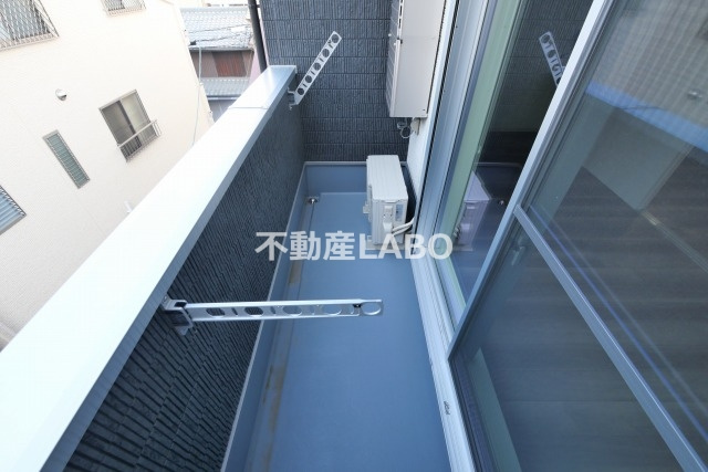 ALEGRIA平野本町Ⅱのバルコニー