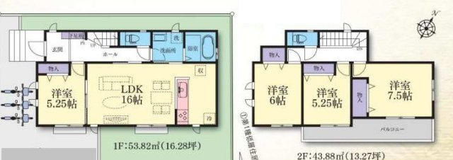 【横浜市瀬谷区北新38-17新築戸建て】★仲介手数料無料★（瀬谷第二小学校・下瀬谷中学校）
