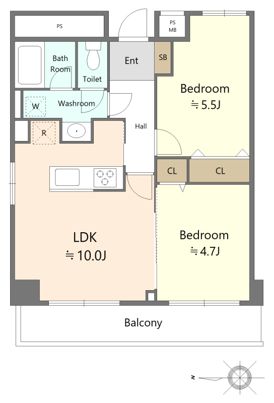 グランドメゾン南麻布の間取り