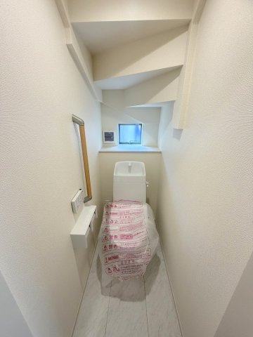 三郷市戸ケ崎　新築戸建　全2棟　B号棟のトイレ|同施工会社の参考写真になります。