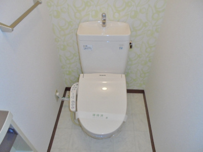 【トイレ】 | パビオン A棟 | 温水洗浄暖房便座