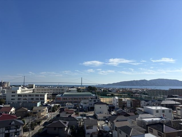 リベール明石西新町の展望