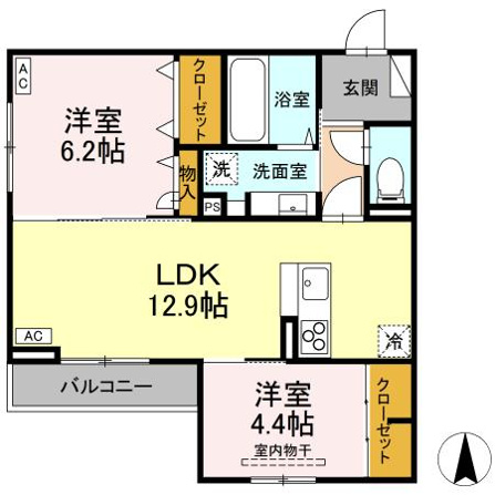 Ｄ－ＲＯＯＭ七曲Ⅰ